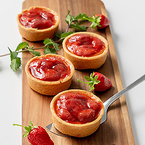 ≪ホシフルーツ≫あまおう苺のチーズケーキタルト 5個（送料込） ★