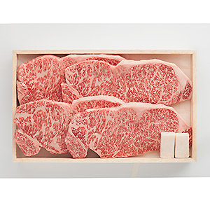 ≪浅草今半（精肉）≫国産黒毛和牛 ロースステーキ用4枚入