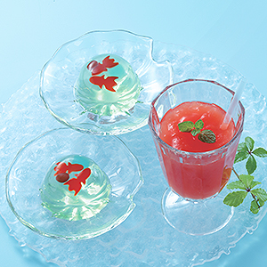 ≪宗家 源吉兆庵≫金魚・飲むぜリぃすいか詰合せ B