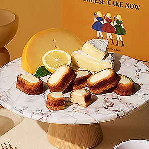 ≪ナウオンチーズ≫チーズケーキナウ カマンベール＆エダム 6個入
