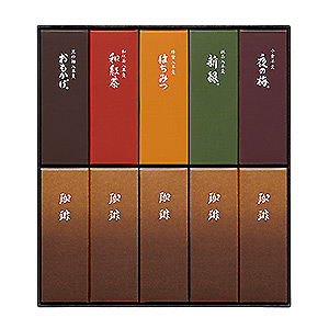 父の日≪とらや≫小形羊羹10本入（珈琲入）