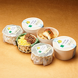 〈父の日〉京料理 美濃吉 鰻ご飯と和牛の飯蒸し詰合せ（送料込）