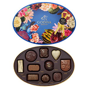 〈ゴディバ〉 100年の遊び心 アソートメント 10粒入