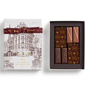 ≪ラ・メゾン・デュ・ショコラ≫オ クール デュ フォブール 6粒入