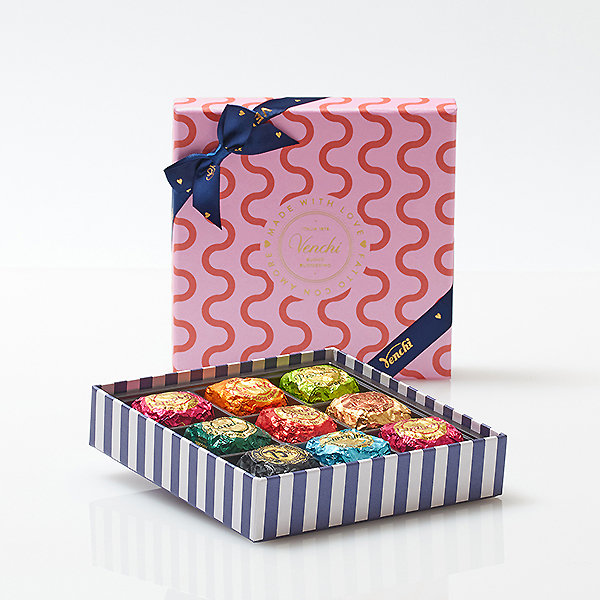 ≪Venchi（ヴェンキ）≫ギフトボックス チョコビア ウェーブマイハート