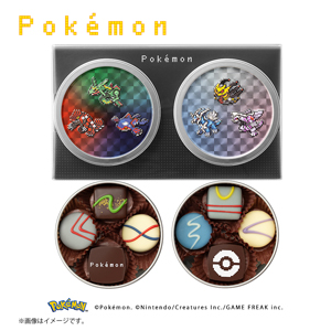 ≪ポケモン meets メリーチョコレート≫伝説のポケモン缶セット