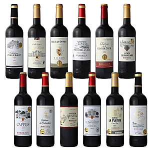 ボルドー金賞受賞赤ワイン12本セット