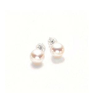 ≪Beプラス≫Ptアコヤ真珠ピアス