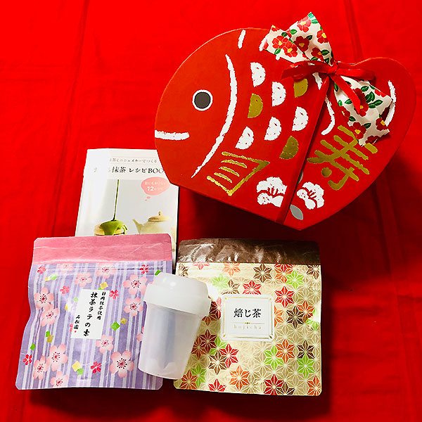 ≪お茶の石松園≫石松園の「えんぎもの箱」たい