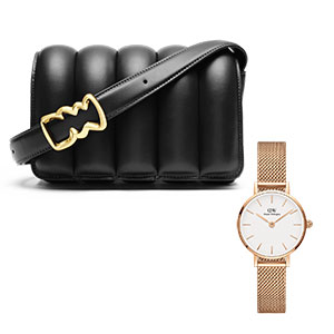 ≪DanielWellington（ダニエルウェリントン）≫腕時計＆バッグセット