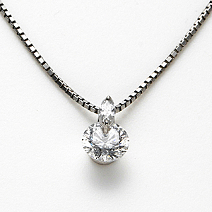 【東急タイム創業60周年記念】≪東急タイム≫Pt ダイヤモンドネックレス 0.4ct