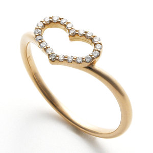 ≪東急タイム≫K18 PGダイヤモンドリング