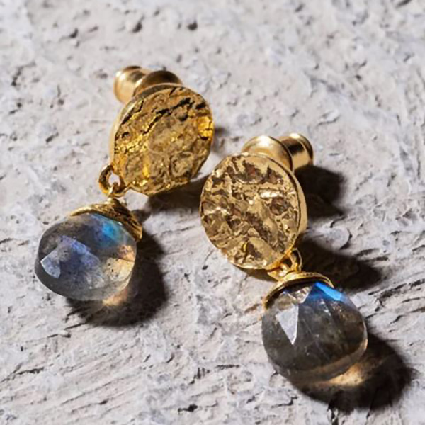 ≪AZUNI LONDON≫ATHENA「Kate」スモールドロップピアス［EST1